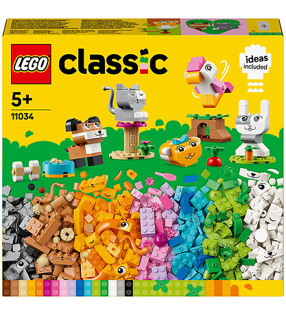 LEGO® Classic+ - Luovat lemmikit 11034 - 450 Osaa