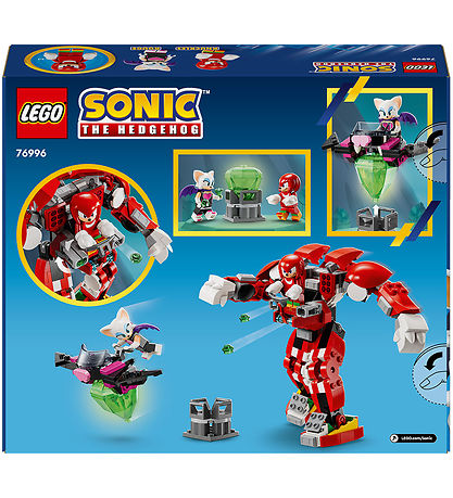 LEGO® Sonic The Hedgehog - Knuckles robotväktare 76996 - 276 Del