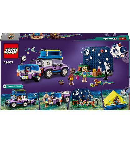 LEGO® Friends - Retkeilyauto tähtien katseluun 42603 - 364 Osaa