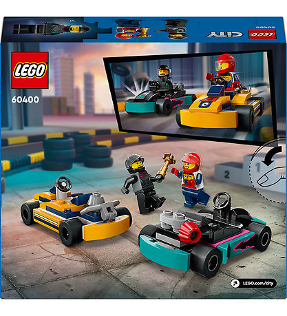 LEGO City - Go-Karts and Race Drivers 60400 - 99 Parts