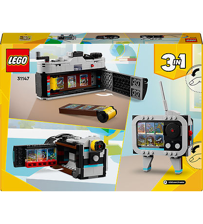 LEGO® Creator - Retro fotocamera - 31147 - 3-in-1 - 261 Onderdel