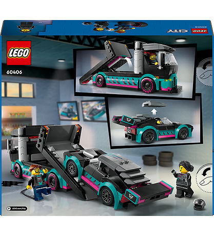LEGO® City - Race Car and Car Carrier Truck 60406 - 328 Partar