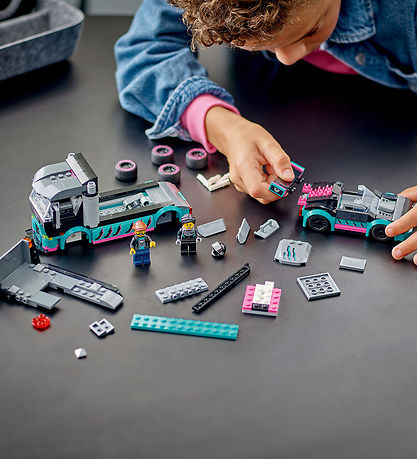 LEGO® City - Race Car and Car Carrier Truck 60406 - 328 Partar