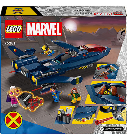 LEGO® Marvel - X-Men X-Jet 76281 - 359 Partar
