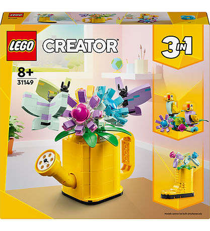 LEGO® Creator - Les fleurs dans l'arrosoir - 31149 - 3-en-1 - 42