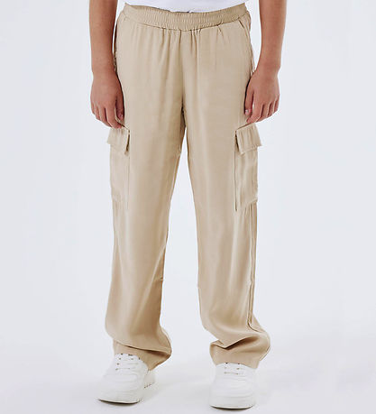 Name It Trousers - Noos - NkfBella - Safari