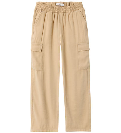 Name It Trousers - Noos - NkfBella - Safari