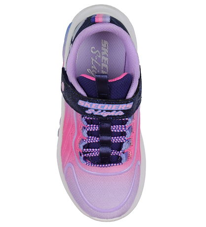 Skechers Skór M. Ljós - Rainbow Cruisers - Dökkblátt/Multi