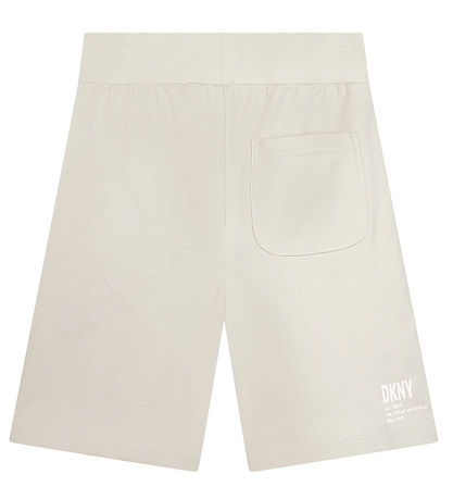 DKNY Sweat Shorts - Cream w. White