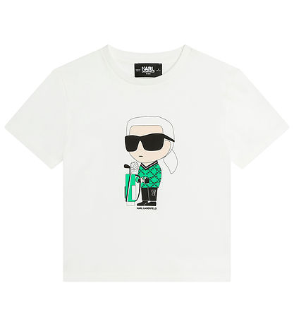 Karl Lagerfeld T-Shirt - Wei m. Print