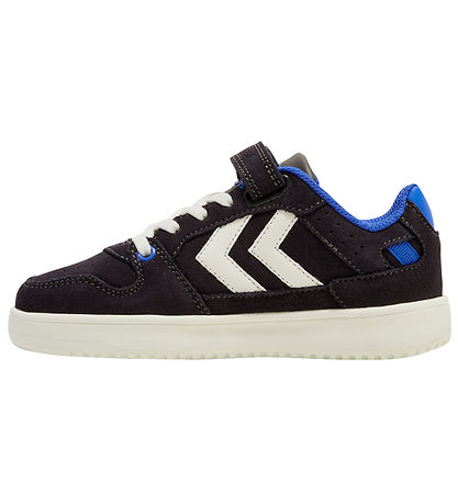 Hummel Shoe - St. Power Play Suede Jr - Obsidian