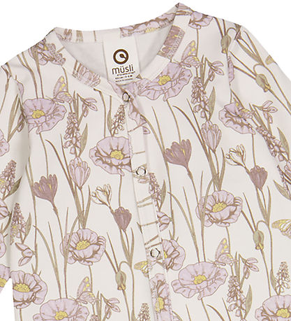 Müsli Jumpsuit - Crocus - Conditioner Cream/Orchid/Corn