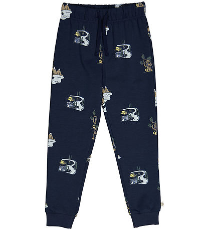 Müsli Joggingbuxur - Tjaldsvæði - Nótt Blue/Hárnæring Blue/Cashe
