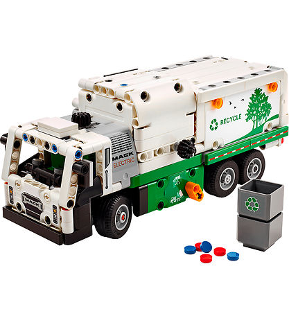 LEGO Technic Mack LR Electric Garbage Truck 42167 503 Parts KW BG