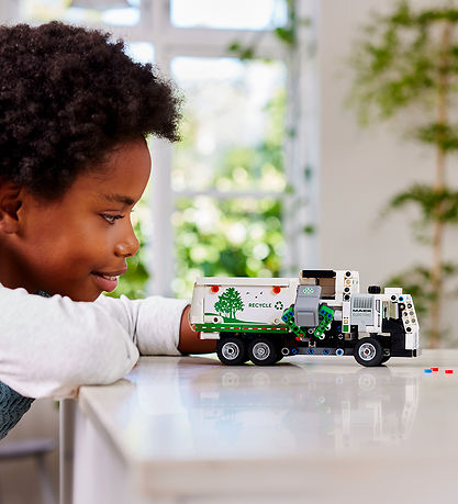 Lego mack garbage truck on sale
