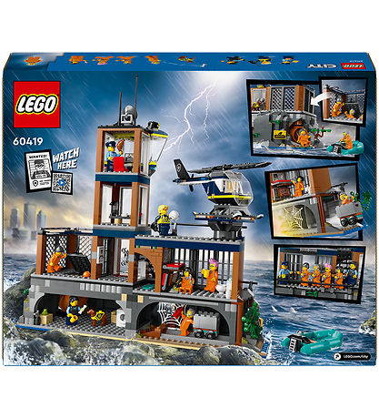 LEGO® City - Polizeistation auf der Gefängnisinsel 60419 - 980 T