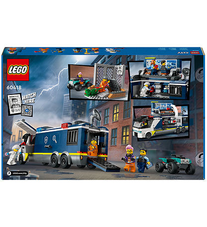 LEGO® City - Police Mobile Crime Lab Truck 60418 - 674 D