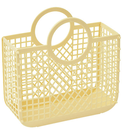 Liewood Fällbar Korg - Samantha - 23x23x8,5 cm - Lemonad