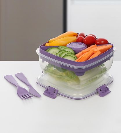 Sistema Lunchbox - Salad To Go 1,1 L - Purple