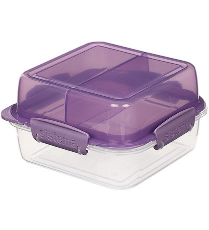 Sistema Lunchbox - Lunch Stack To Go Square - 1.24 L - Purple