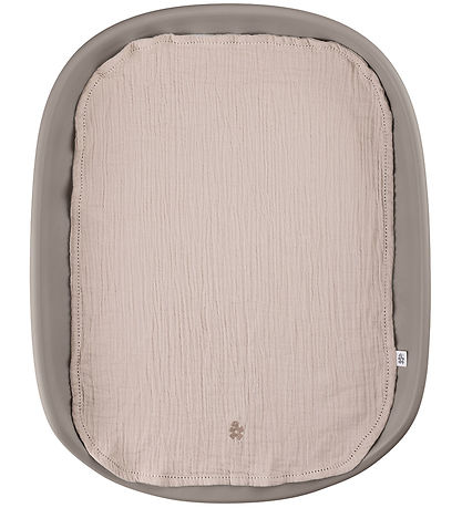 Sebra Wickelauflage - 2er-Pack - Musselin - Seabreeze Beige