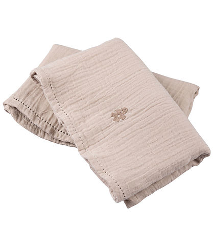 Sebra Wickelauflage - 2er-Pack - Musselin - Seabreeze Beige