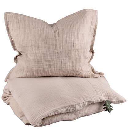 Sebra Rúmföt - Barn - Muslin - Seabreeze Drapplitað