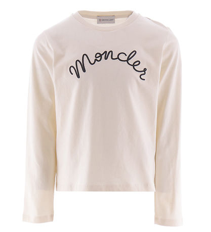 Moncler Blússa - Cream M. Útsaumur