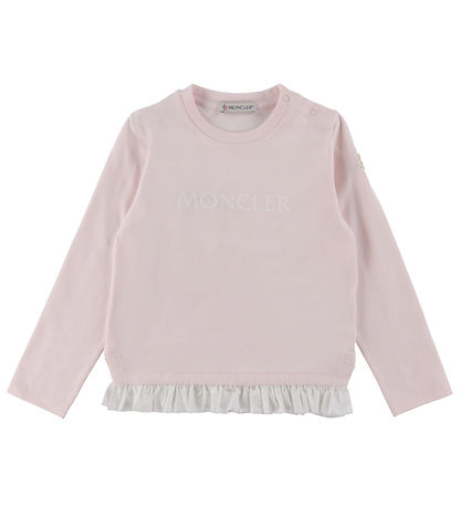 Moncler Blússa - Bleikt M. Rúff