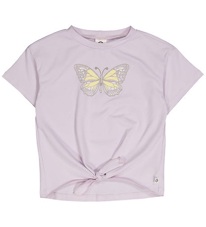 Müsli T-shirt - Crocus - Orchid w. Print