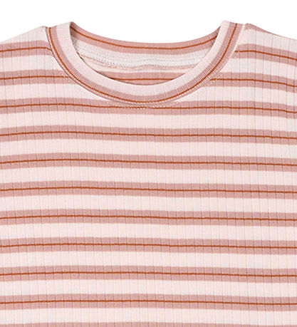 Minimalisma Stuttermabolur - Nirvana - Rib - Sunrise Rönd