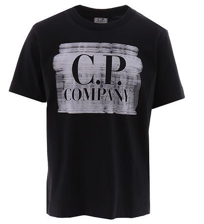 C.P. Company T-shirt - Black w. White