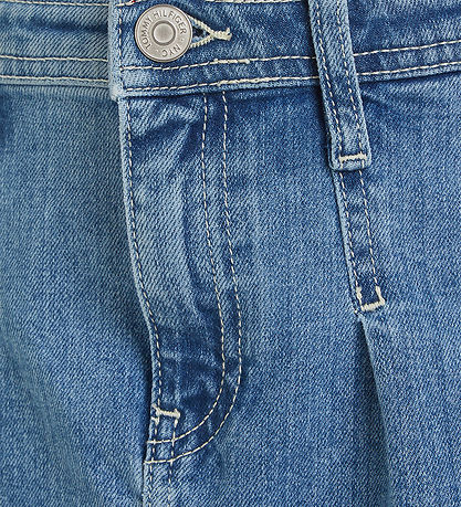 Tommy Hilfiger Skirt - Pleated Denim - Rivendell mid