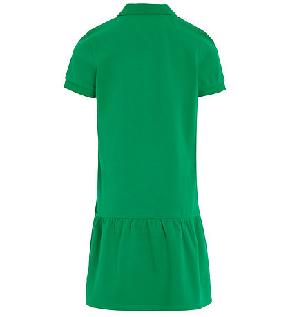 Tommy Hilfiger Kjole - Essential Polo - OL Green