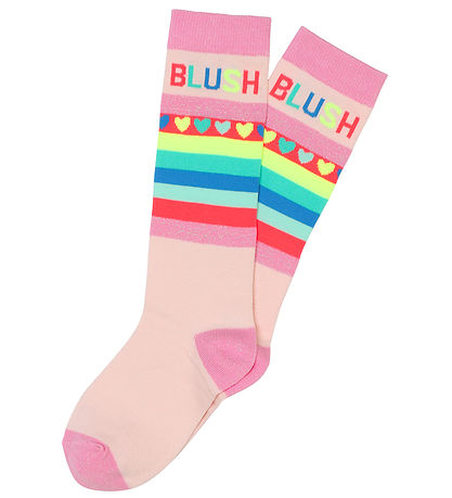 Billieblush Socks - Pink/Multicolour w. Stripes