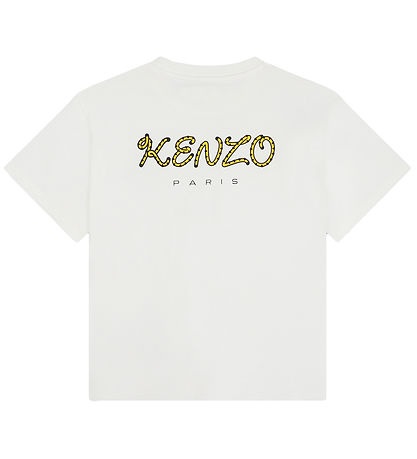 Kenzo Stuttermabolur - Ivory M. Tígrisdýr