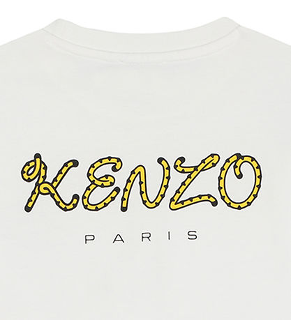Kenzo Stuttermabolur - Ivory M. Tígrisdýr