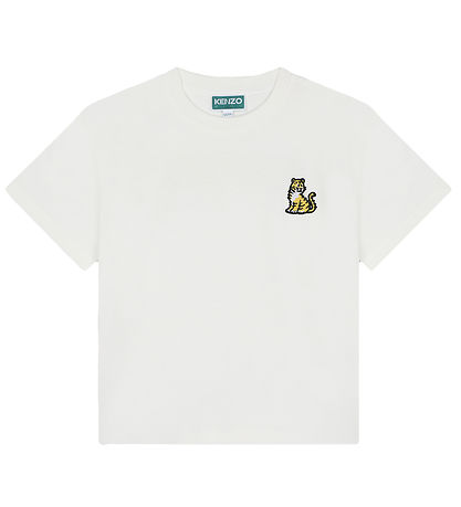 Kenzo Stuttermabolur - Ivory M. Tígrisdýr
