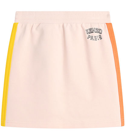 Jupe en Molleton Kenzo - Guidé Rose av. Orange/Jaune