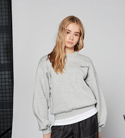 Hound Sweatshirt - Gråmelerad
