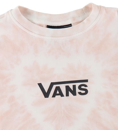 Vans Sweatshirt Tie Dye Heart Crew Chintz Pink KW HU