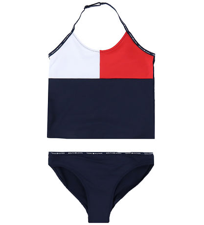 Tommy Hilfiger Bikini - Desert Sky w. White/Red