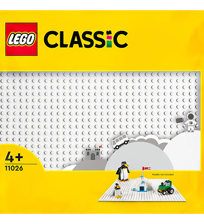 LEGO® Classic+ - White Baseplate - 11026