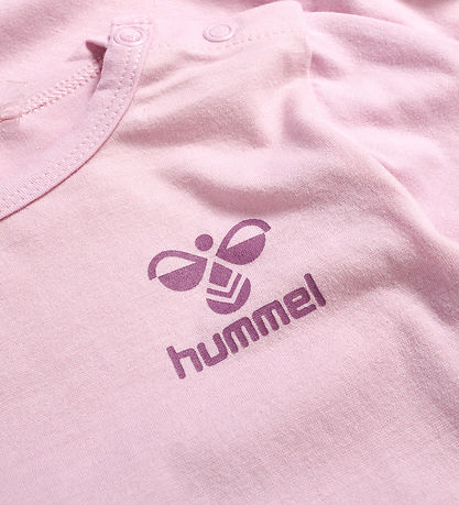 Hummel Bodysuit l/s - HmlMino - Winsome Orchid