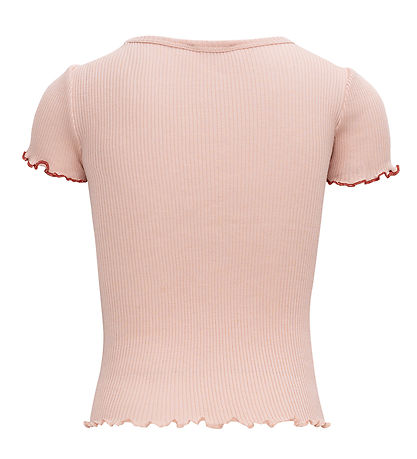 Minimalisma T-shirt - Flower - Silk/Cotton - Sweet Rose