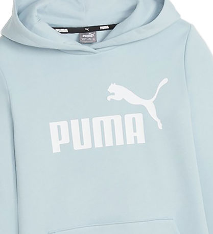 Puma Hoodie - ESS Logo - Turquoise Surf