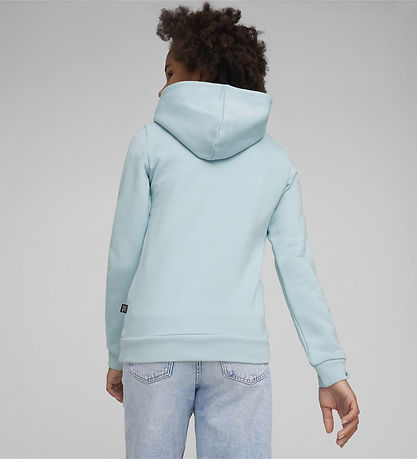 Puma Hoodie - ESS Logo - Turquoise Surf