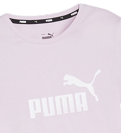 Puma T-Shirt - ESS-Logo - Grape Mist