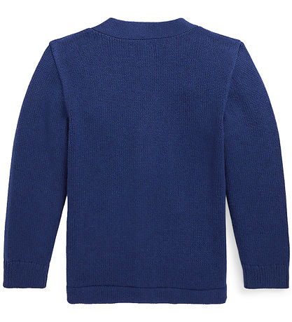 Polo Ralph Lauren Cardigan - Knitted - Royal Combo