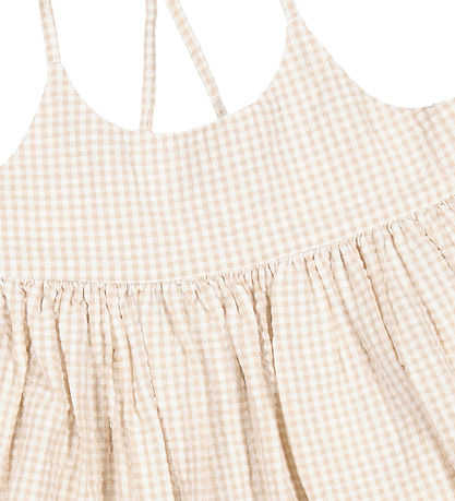 MarMar Dress - Divo - Grey Sand Gingham